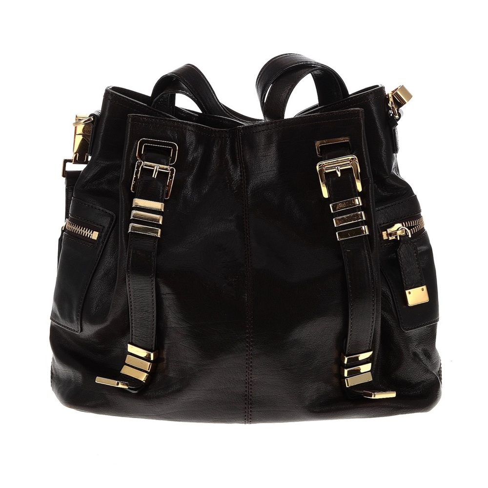 Pre-Loved Stunning Designer Michael Kors Collection Leather Satchel Purse Bag - Picture 3 of 9